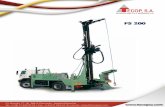 FS 200ReisBaja -  · PDF fileJib-boom con brazo de deplazamiento cuerda y brazo de servicio. ... Tiro max Wireline ... para todas las operaciones de perforación