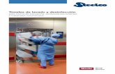 Túneles de lavado y desinfección - steelcospa.com ES Rev.04.pdf · Europeas en descontaminación. EN ISO 15883-1/2, CEN ISO/TS 15883-5. ... Steelco ha desarrollado un amplio rango