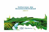 Informe de Sostenibilidad 2011. . · PDF filede papel, vendiendo la práctica totalidad de su participación accionarial en Papelera del Besaya, ... contrato de financiación del proyecto