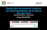 Desarrollo Económico Local en las Municipalidades de la ... · PDF fileFuente: elaboración propia con Matriz Vester PROBLEMATICA. Evaluación de los presupuestos destinados a Infraestructura