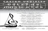 estelas musicales - Agrupación Coral Santa Maria de ...c · PDF fileHa estrechado lazos de amistad en conciertos musicales, con corales de otras Comunidades, Ciudades y Pueblos, ...