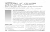 Neumol Pediatr 2013; 8 (1): 34-38 Caso Clínico A propósito ... · PDF filede las microconidias que se encuentran en el suelo, estas ... especiales: presencia de hongos intracitoplasmaticos