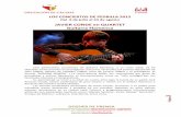 JAVIER CONDE en QUARTET Guitarra · PDF fileGuitarra Flamenca Este jovencísimo ... Enrique de Melchor, Lebrijano, José Mercé, ... La carrera de Kiran ha sido, durante mucho tiempo,