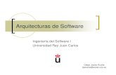 Arquitecturas de Software - pegasus.javeriana.edu.copegasus.javeriana.edu.co/~mad/Arquitecturas de SW.pdf · Tipos abstractos de datos y OO Invocación Implícita Basada en Eventos