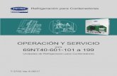 Refrigeración para Contenedores - utcccs-cdn. · PDF fileRefrigeración para Contenedores OPERACIÓN Y SERVICIO para 69NT40-601-101 a 199 Unidades de Refrigeración para Contenedores