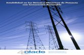 Estabilidad en los Sistemas Eléctricos de Potencia con ... · PDF fileEstabilidad en los Sistemas Eléctricos de Potencia con Generación Renovable OLADE, 2013 Victorio Oxilia Dávalos,