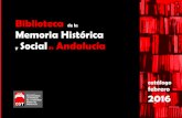Biblioteca de la Memoria Histórica Social Andalucía Biblioteca MHSA... · Una historia de la guerra civil en Asturias y León ... actividad económica estancada. El mundo rural