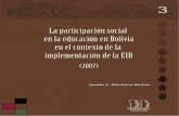 Presentación -   · PDF fileFundación para la Educación en Contextos de Multilingüismo y Pluriculturalidad ... En el caso de los ... Los demás son investigaciones sobre el