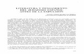 LITERATURA Y PENSAMIENTO DEL JUDAÍSMO · PDF filelos Reyes Católicos firman en Granada el edicto de expulsión, poniendo fin bruscamen-te a siglos de difícil pero fructífera coexistencia