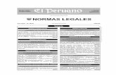 Cuadernillo de Normas Legales - · PDF fileEN 1825 POR EL LIBERTADOR SIMÓN BOLÍVAR ... S.A.C. para funcionar como Escuela de Conductores ... la Caja Municipal de Ahorro y Crédito