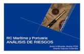 RC M íti P t iRC Marítima y Portuaria ANÁLISIS DE · PDF fileExposición al RiesgoExposición al Riesgo ... • Daños materiales a la grua, US $ ... Cubrirá la Responsabilidad