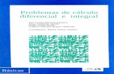 PROBLEMAS DE CALCULO DIFERENCIAL E · PDF fileo Misceláne de problemaa s de aplicación del Cálculo.. . 107 presentado por: Prof. Jaime Grabinsky Steider ... CALCULO DIFERENCIAL