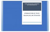 PROGRAMACIÓN GENERAL ANUAL PROYECTO ceip- · PDF fileEl proyecto educativo se configura como un plan de convivencia que define los principios educativos ... Centros Educativos: ...