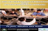 Manual para la Internación de Donaciones de Salvadoreños ... · PDF fileser enviados en cartera diplomática para los diferentes consulados. NOTA: La Unidad de Registro y