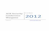 Resolución ACK Security Conference CTF - NULL Life · PDF fileUsando OllyDbg podemos ver cuales son los valores que el programa está comparando: ... entendemos el funcionamiento