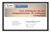 Los enfoques de las competencias. El enfoque · PDF filecompetencias. El enfoque complejo Sergio Tobón, Ph.D. Correo: stobon@cife.ws. México: Guadalajara. UdG. ... talento humano