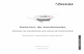 Detector de movimiento - zennio.comzennio.com/.../sensor/Manual_Detector_Movimiento_ES_Ed.c.pdf · Diagrama de elementos ... detector, consúltese la oja técnicaincluida en el embalaje