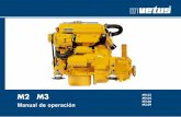 M2 M3 M2.C5 M2.D5 M2.06 M3 - vetus.com · PDF fileofrecida por el fabricante y mantener el motor en perfectas con- ... Purgado del agua del filtro/ separador de ... Cambio de aceite