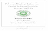 Universidad Nacional de Asunción - CLASES DE CONTABILIDAD ... · PDF fileESPECÍFICOS Conocer las herramientas conceptuales y métodos para el desarrollo de la investigación en problemas