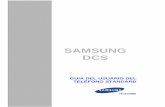 SAMSUNG DCS DEL USUARI… · Samsung DCS Guía del Usuario del Teléfono Standard -1- CONTENIDO DEL MANUAL Este manual contiene instrucciones sobre el uso ...