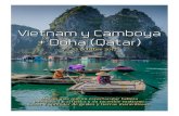 Vietnam y Camboya + Doha (Qatar) -  · PDF fileimpresionantes del mundo: Siem Reap ... - GUÍAS EXCELENTES. Los guías, ... de Madrid para realizar los trámites