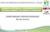 Presentación de PowerPoint -   · PDF fileLEY 1715 del 13 de Mayo de 2014. ... energía y la preservación y conservación de los recursos naturales renovables