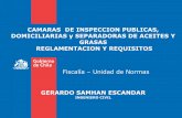 CAMARAS DE INSPECCION PUBLICAS, · PDF fileESQUEMA DE UNA CAMARA DE INSPECCION CON SALTO EXTERIOR . Cuente con nosotros Gobierno de Chile | Superintendencia de Servicios Sanitarios