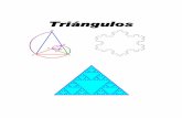 1 Construcción de triángulos - acorral.esacorral.es/triangeo/triangulos.pdf · Puntos y rectas notables del triángulo. dMMM eeeddiiiaaattrrriiiccceesss Abre un nuevo archivo de