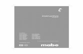 2007.02.28 + Mabe - mabe.com.ve · PDF filePor su seguridad, lea este manual, el cual contiene información im-portante que debe seguirse al pie de la letra para minimizar el ries-go