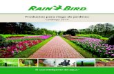 Productos para riego de jardines - Rain Bird Mé · PDF fileCuerpos de aspersores 3 Boquillas aspersoras 17 Rotores 41 Válvulas 73 Accesorios 92 Controladores 101 ... Sistemas de