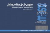 Migración de la mano de obra rural en Chinaunesdoc.unesco.org/images/0014/001402/140242s.pdf · implican por parte de la UNESCO ninguna toma de ... la estructura genérica permite