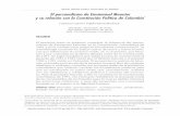El personalismo de Emmanuel Mounier y su relación con la ... · PDF filemiento de Emmanuel Mounier en la Constitución colombiana de 1991 y en el contexto que propició esa reforma