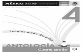 Antología Cuarto - Zona 12 Especial Puebla · PDF fileCuarto grado, fue elaborada en la Coordinación Sectorial de ... Comunicación bimestral a padres de familia en los días de