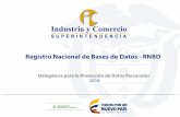 Registro Nacional de Bases de Datos - RNBD - ccc.org.co · PDF file- No me da la opción de modi!car la base de datos que necesito • No es posible trabajar una base de datos a partir