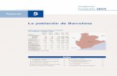 La población de Barcelona - w3. · PDF file4 La distribución municipal de la población La distribución de municipios en el territorio de Bar-celona difiere, en parte, de la observada