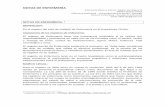 NOTAS DE ENFERMERÍA -  · PDF fileNOTAS DE ENFERMERIA. 1 ... recibo y entrega de turno, control de medicamentos, ... trabajo de parto del servicio de