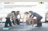 SAP Business One.pdf - gsp.es Business One.pdf · Contabilidad y finanzas SAP Business One proporciona una completo conjunto de herramientas para ayudarle a gestionar y optimizar
