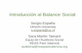Introducción al Balance Social - enclau.orgenclau.org/wp-content/uploads/2016/07/Introducción-al-Balance... · Retolaza 2005). Definition based on ... La teoría del cambio explica