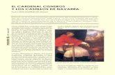 EL CARDENAL CISNEROS Y LOS CASTILLOS DE … articul… · Cisneros, reforzado por hombres como Hernando de Talavera, arzobispo de Gra- ... El castillo de Marcilla fue defendido en