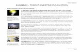 Plantel 16, Tláhuac BLOQUE I. TEORÍA ELECTROMAGNETICA · PDF fileColegio de bachilleres Plantel 16, Tláhuac Apuntes de Física III Pág.1 BLOQUE I. TEORÍA ELECTROMAGNETICA Electricidad: