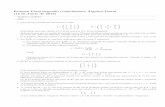 Examen Final Segundo Cuatrimestre Algebra Lineal (12 de ... · PDF fileExamen Final Segundo Cuatrimestre Algebra Lineal (12 de Junio de 2015) Nombre y apellidos: DNI: 1. i)[2 puntos]