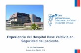 Experiencia del Hospital Base Valdivia en Seguridad del ...cicsp.org/wp-content/uploads/2016/08/HBV-Seguridad-Buenos-Aires... · Buenos Aires, Agosto, 2016 ... 2014 Indice Ocupacional