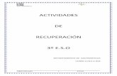 ACTIVIDADES DE PENDIENTES 3º ESO - Junta de Andalucía · PDF fileDpto. Matemáticas CURSO 2.012-2.013