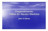 Diagnosticando Fallas En Equipo Electrico - svasd. · PDF file-Saben como identificar y corregir fallas en equipo ... • No reparar componentes electricos de sus ... en la ultima