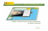 IDEMA: Infraestructura de Datos Espaciales de Medio … (Cayetano Burgo… · Secretaria General para la Prevención de la Contaminación y el Cambio Climático ... acuerdo a las