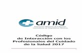 Código de Interacción con los Profesionales del Cuidado de ...amid.org.mx/wp-content/uploads/2017/05/AMID-Código-de-Interacci... · Los dispositivos médicos y sistemas de diagnóstico
