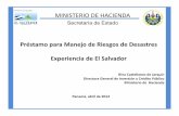 Presentación El Salvadorsiteresources.worldbank.org/.../8_Experiencia_El_Salvador.pdf · Algunos’Antecedentes ... El Banco Mundial reconoció los avances logrados por El Salvador