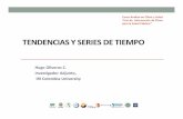 TENDENCIAS Y SERIES DE TIEMPO - …ciphan.iri.columbia.edu/curso_andino/_downloads/tendencias_series... · TENDENCIAS Y SERIES DE TIEMPO Hugo OliverosC. InvestigadorAdjunto, IRI Colombia