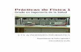Prácticas de Física 1 - aleph.eii.us.esaleph.eii.us.es/palmero/docencia/Fisica1/control.pdf · 1.3. Determinación del ... Principio de Arquímedes ... Veriﬁcación experimental