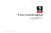 Programación de aula de Tecnología 1 ESO - · PDF fileProgramación de aula de Tecnología 1 ESO 3 Interpretación de los códigos Los procedimientos empleados para realizar la evaluación